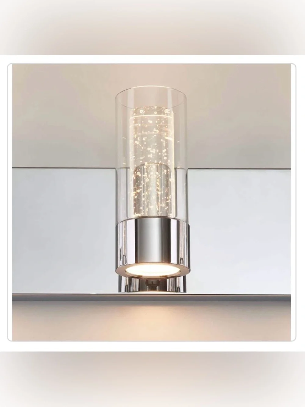 Artika Essence 4 Modern Chrome Wall Sconce Vanity Light